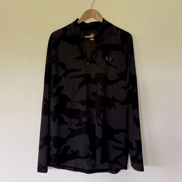Under Armour Black Camo Jacket - Picture 1 of 3